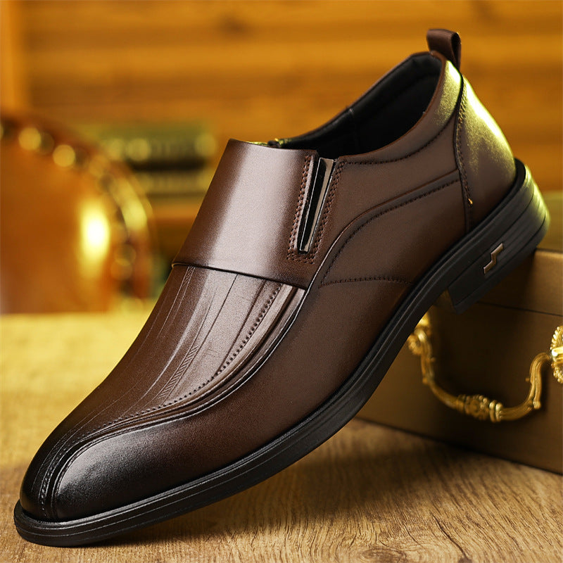 Italia Leather Slip-On
