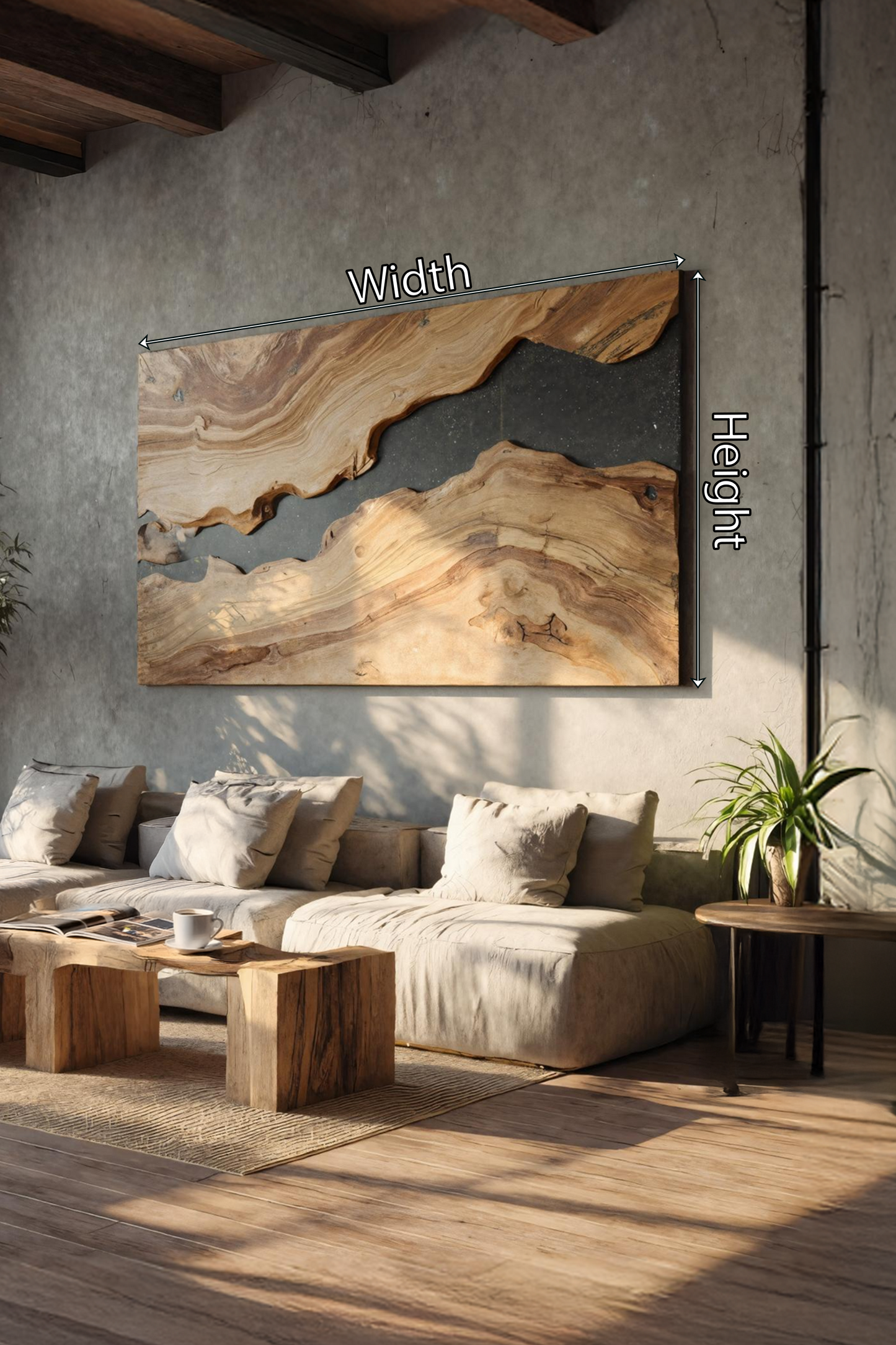 Farmhouse Solid Wood Wall Art For Entryway Decor