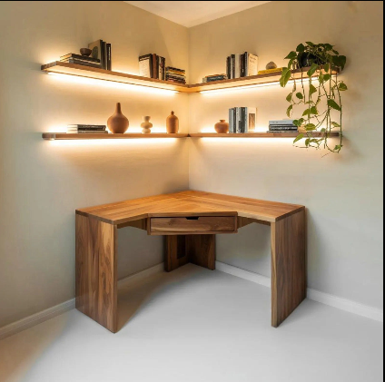 Mid Century Writing Desk For Bedroom Workspace Or Study Nook