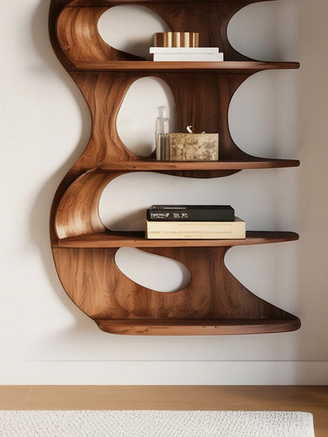 Modern Wall Mounted Bookshelf For Living Room