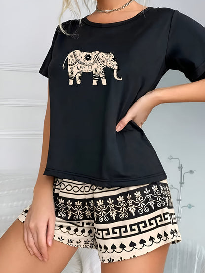 Nomad Elephant Tee Set