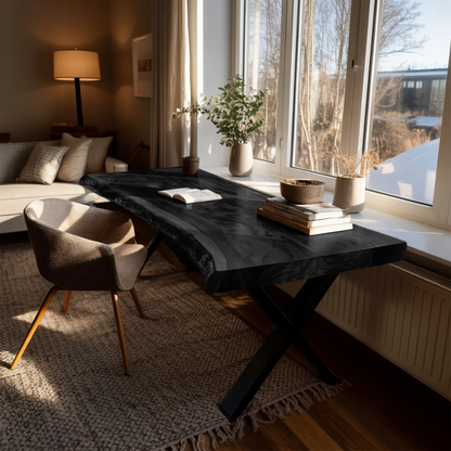 Modern Solid Wood Tabletop For Living Room Design