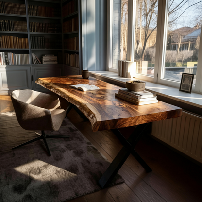 Modern Solid Wood Tabletop For Living Room Design