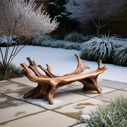Handcrafted Live Edge Bench For Entryway Design
