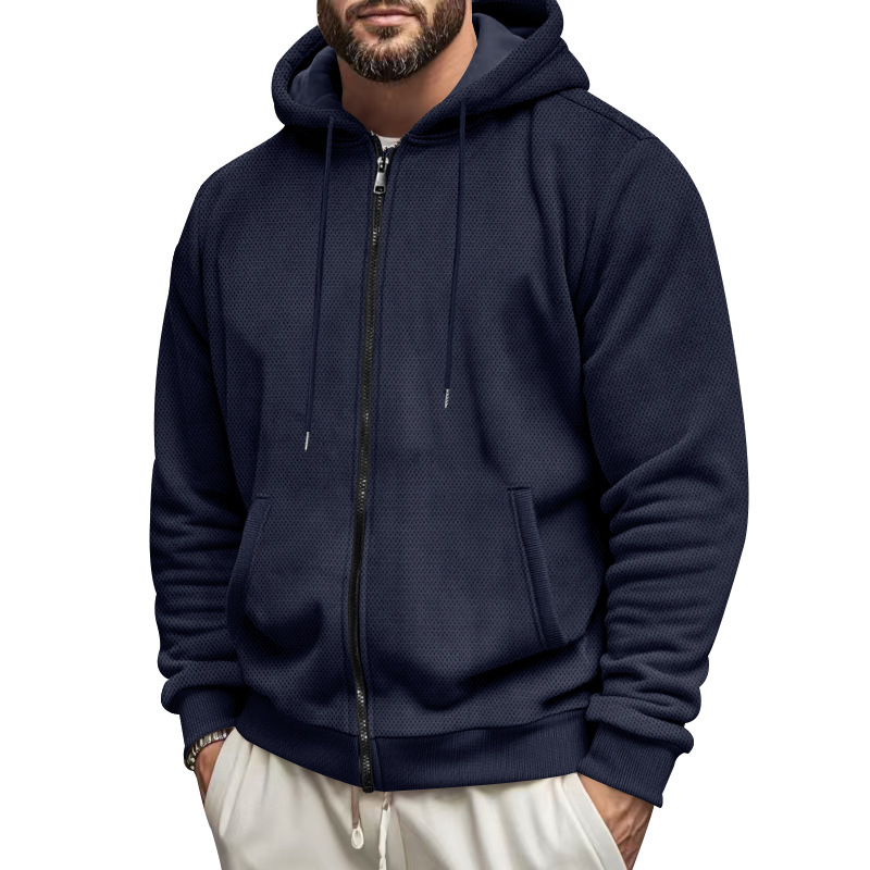 Brooklyn Waffle Knit Hoodie