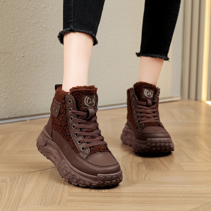 Aria Chunky High-top Sneakers