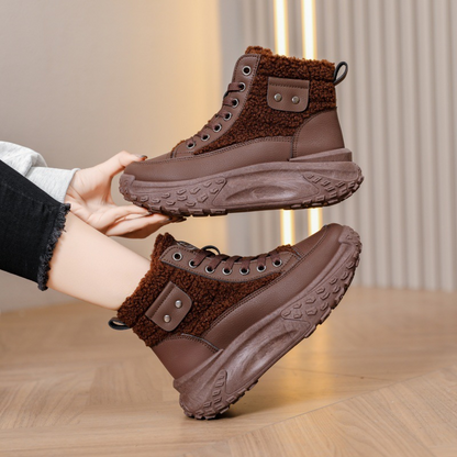 Aria Chunky High-top Sneakers