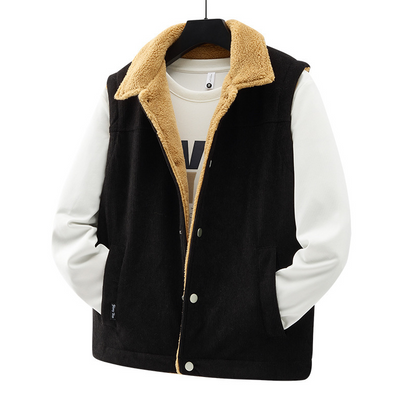 Bradley Sherpa-lined Corduroy Vest