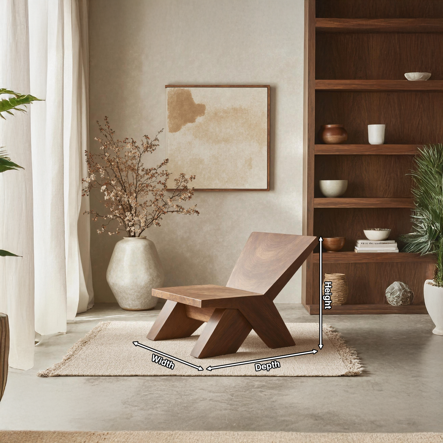 Mid Century Lounge Chair For Cozy Living Room