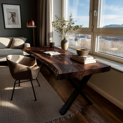 Modern Solid Wood Tabletop For Living Room Design