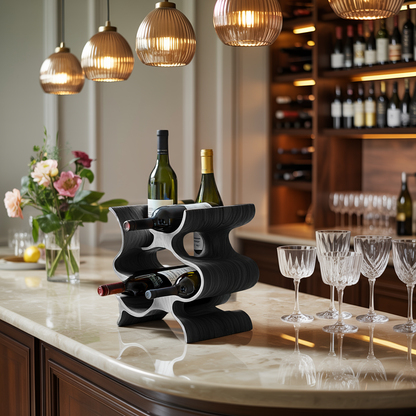 Farmhouse Wine Stand For Furniture Accent Feature