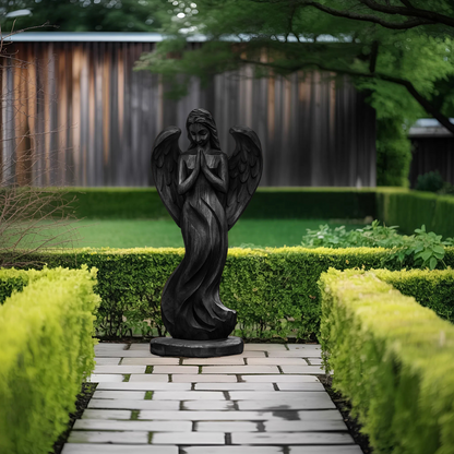 Rustic Abstract Sculpture For Furniture Wall Centerpiece