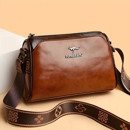 Fumodaishu Leather Crossbody Bag