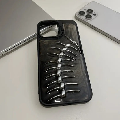 Chrome Spine iPhone Case