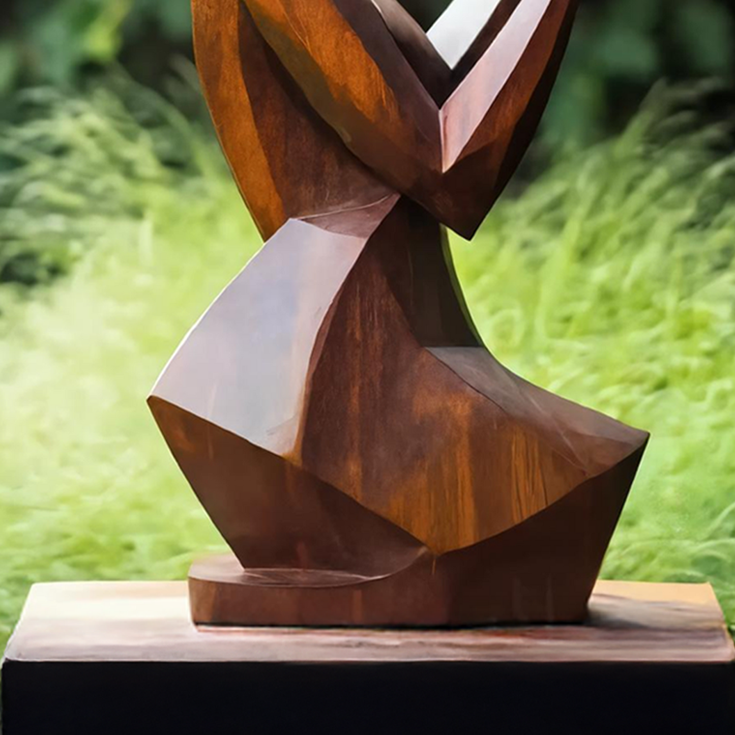 Mid Century Abstract Sculpture For Modern Outdoor Space
