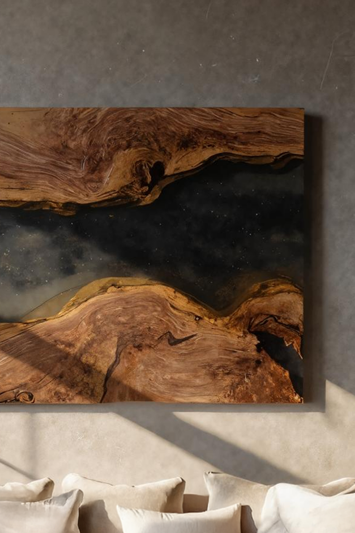 Handcrafted Solid Wood Wall Art For Bedroom Decor