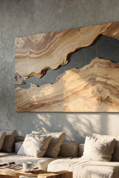 Farmhouse Solid Wood Wall Art For Entryway Decor