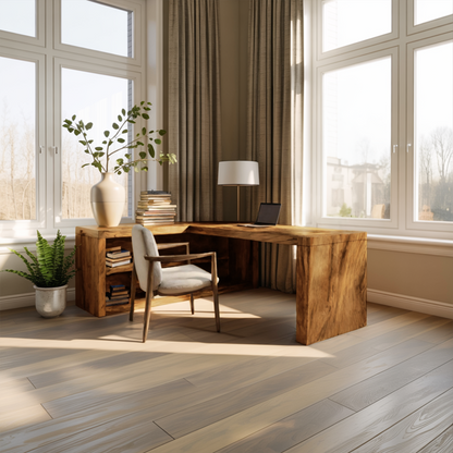 Modern L Shaped Desk For Workspace