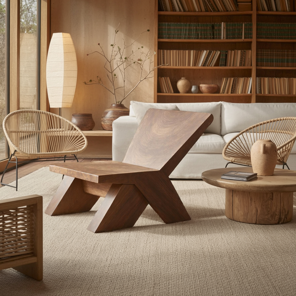 Mid Century Lounge Chair For Cozy Living Room