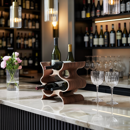 Farmhouse Wine Stand For Furniture Accent Feature