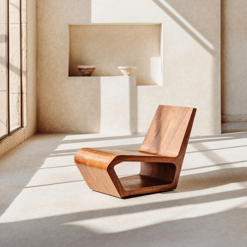 Handcrafted Accent Chair For Bedroom Decor