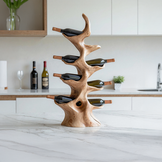 Handcrafted Wine Rack For Furniture Wine Display Unit