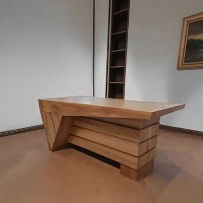 Contemporary Desk Table With Clean Lines For Home Office