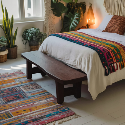 Minimalist End Of Bed Bench For Bedroom Entryway